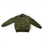 MIDDLE LANE NEW YORK 5 BOROUGH CAMO REVERSIBLE FLIGHT JACKET OLIVE/ML CAMO