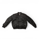 MIDDLE LANE NEW YORK 5 BOROUGH CAMO REVERSIBLE FLIGHT JACKET BLACK/ML CAMO