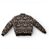 MIDDLE LANE NEW YORK 5 BOROUGH CAMO REVERSIBLE FLIGHT JACKET BLACK/ML CAMO